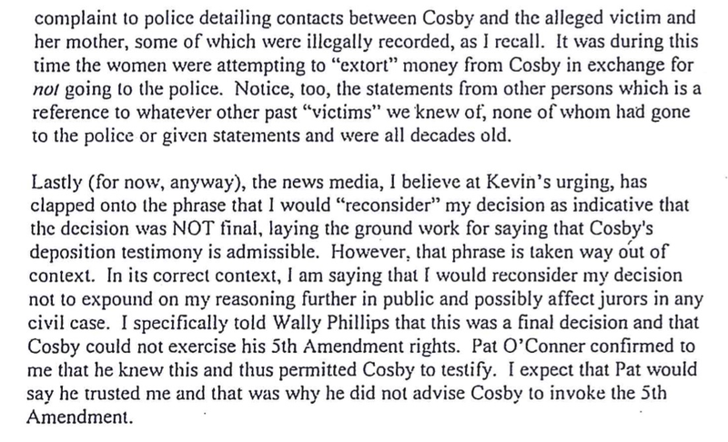 Illustration for article titled Documents Show How Hard Ex-DA Bruce Castor Worked To Help Bill Cosby Avoid Charges